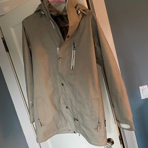 Armada tan snowboard coat women’s